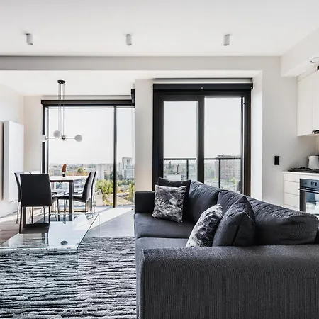 公寓 Towarowa Towers 华沙